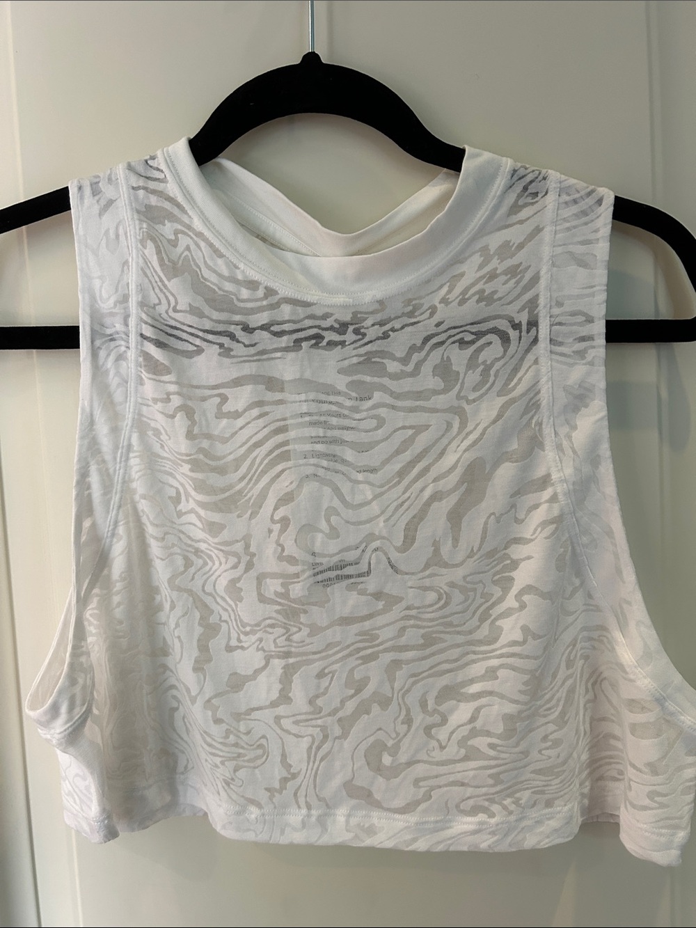 Lululemon all yours crop tank